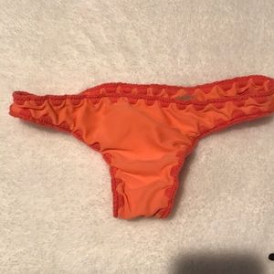 Posh Pua tangerine bikini bottoms